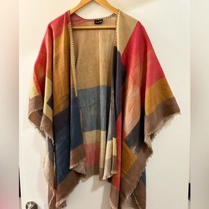 SAACHI Color-Blocked Kimono